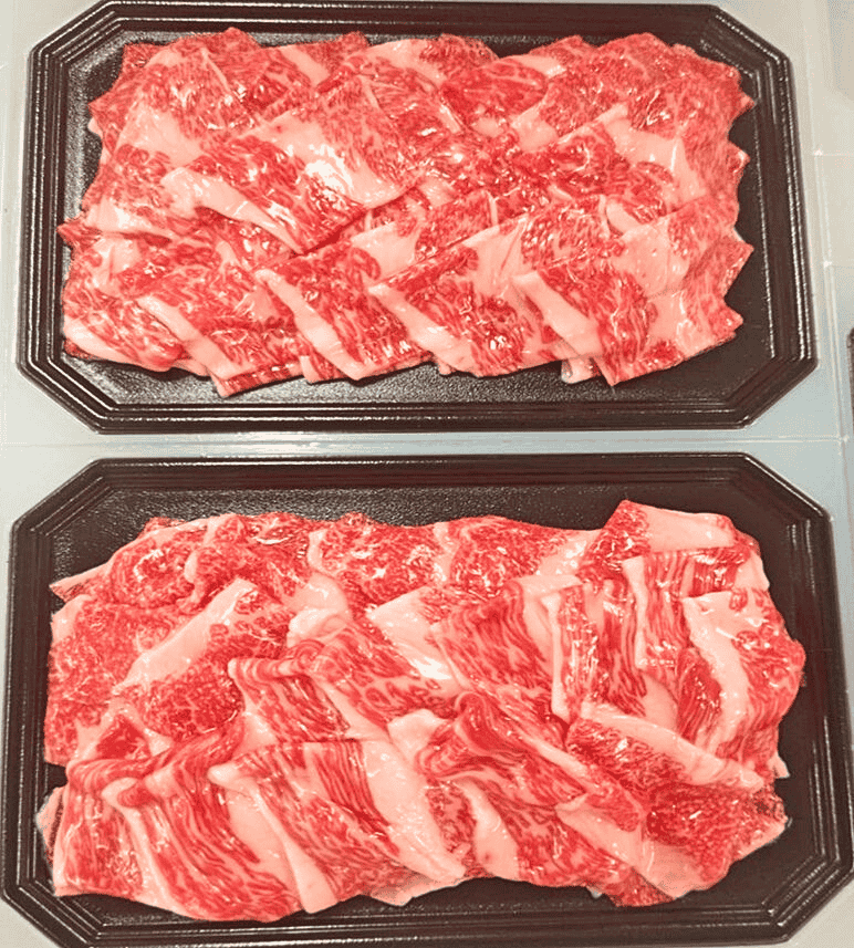 国産黒毛和牛・バラ切り落とし・1kg