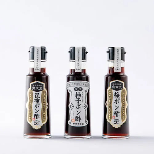 能登杉樽仕込みポン酢セットの各商品