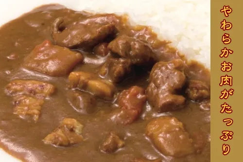 能登ポークカレー盛り付け例