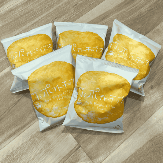 能登でしか買えないお土産・奥能登しおポテトチップス・5袋セット