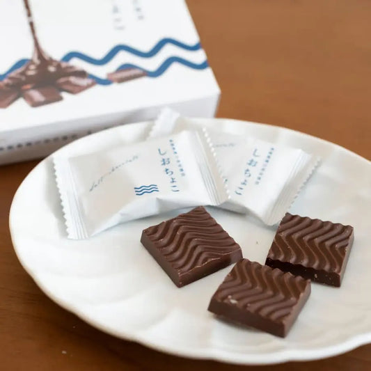 【しおちょこ】【能登塩】伝統の揚げ浜式塩法 海塩の旨みと芳醇なカカオの風味が絶妙のハーモニー【バレンタインデー】【プレゼント】