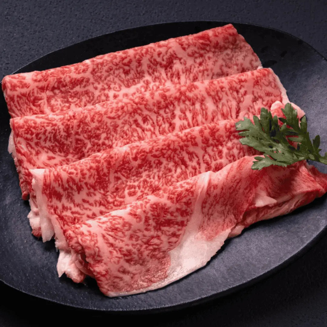 国産黒毛和牛】しゃぶしゃぶ用・もも800g【牛若プレミアム】【目利き