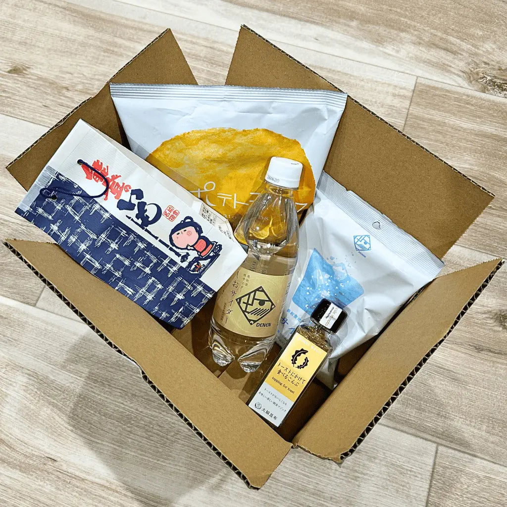 能登でしか買えないお土産・能登のいも・しおサイダー・しおポテトチップス・しおサイダー飴・トーストにかけて食べるこんぶ