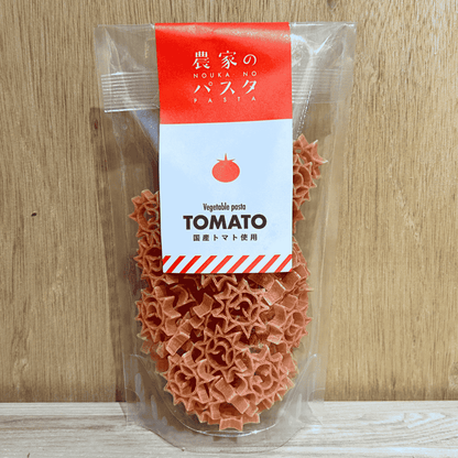 能登の農家がつくる野菜のパスタ、農家のパスタ。国産トマト使用。