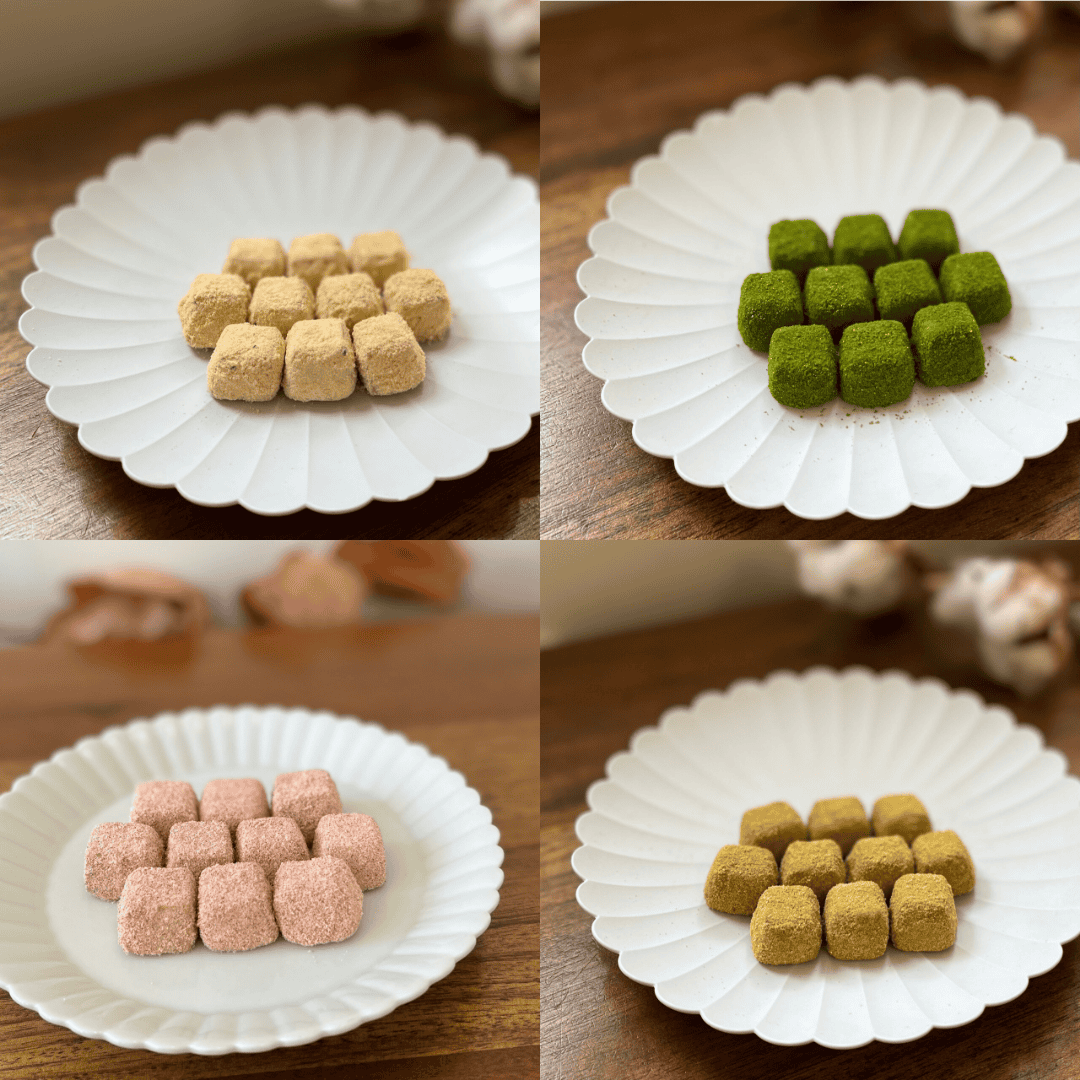 茶玉４種類セット・プレート