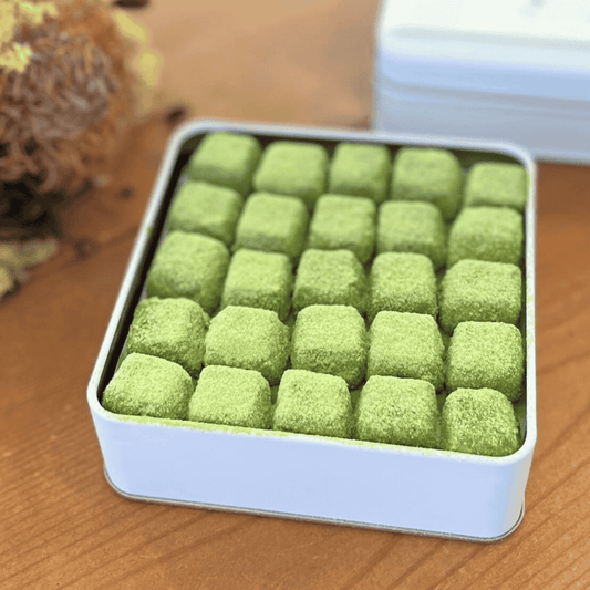 茶玉クッキー・抹茶・２段５０粒入り・緑のキリン