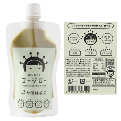 糀シロップ　コージロー　加賀棒茶　商品画像