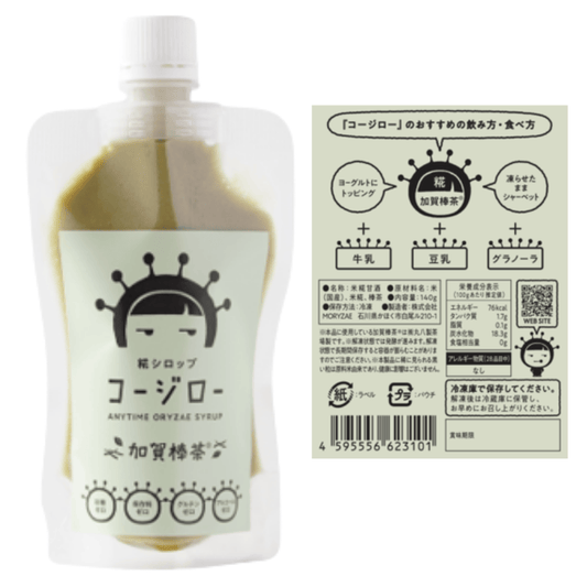 糀シロップ　コージロー　加賀棒茶　商品画像