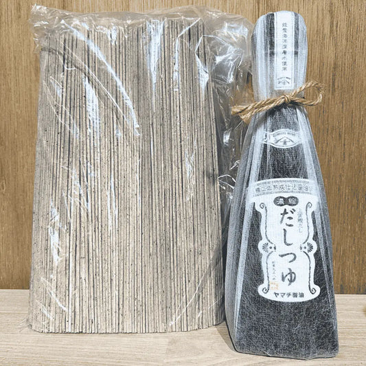 能登でしか買えないお土産ギフト・かじめうどん・こだわりのだしつゆ・ギフトセット・お中元やお歳暮に大人気の商品です。