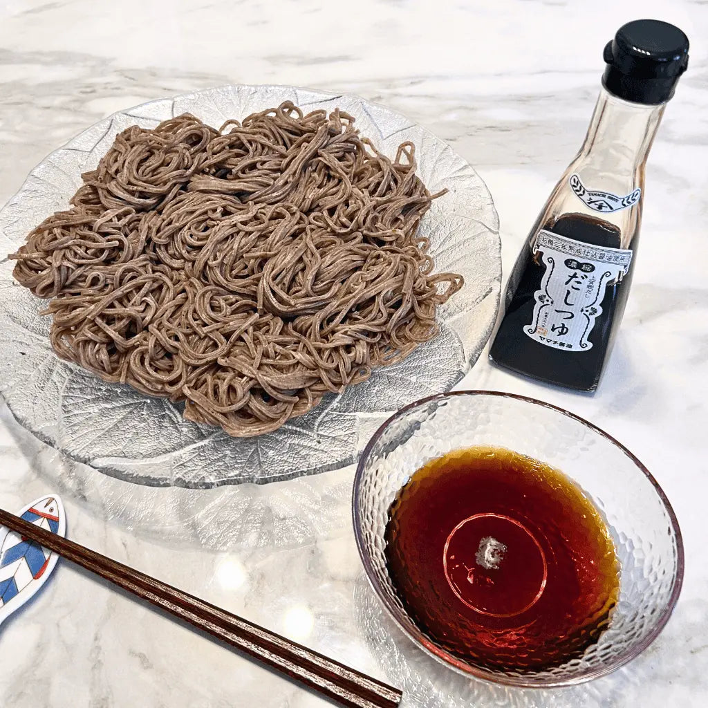 能登でしか買えないお土産ギフトセット・かじめうどん・こだわりのだしつゆ・調理例