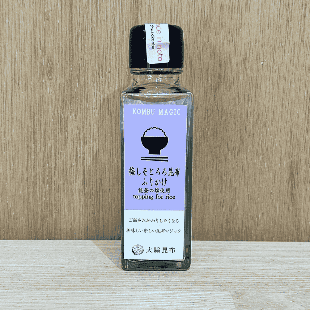 梅しそとろろ昆布ふりかけ、能登でしか買えないお土産、商品の画像