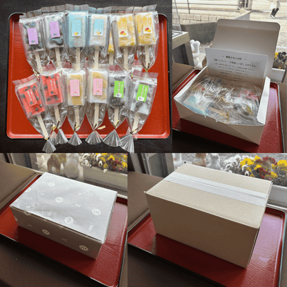 葛アイスバー１２本の荷姿