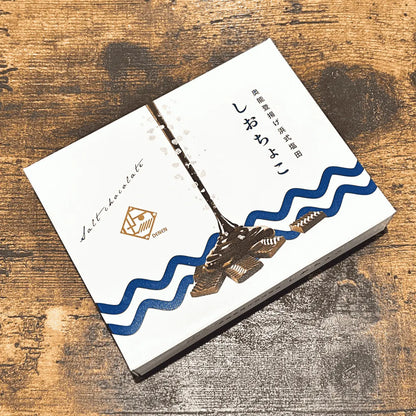 【しおちょこ】【能登塩】伝統の揚げ浜式塩法 海塩の旨みと芳醇なカカオの風味が絶妙のハーモニー【バレンタインデー】【プレゼント】