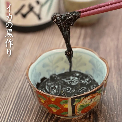 イカの黒作り・お酒の肴・おつまみ・能登金沢で人気の塩辛３種類セット・能登を応援する商品